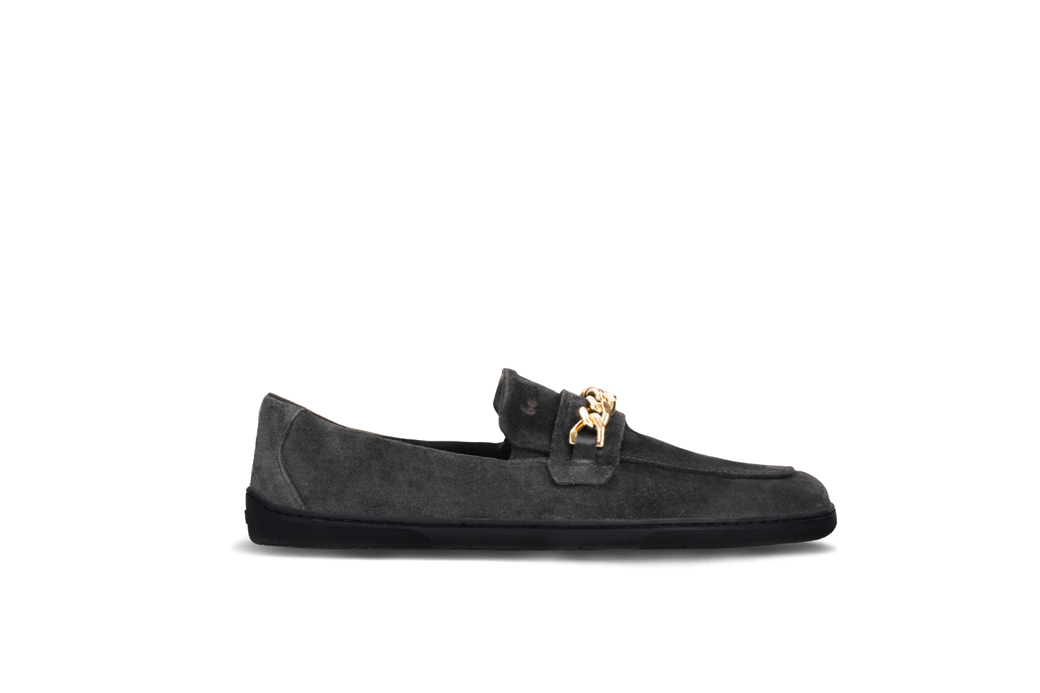 Barefoot mokasyny Be Lenka Prestage - Dark Brown & Gold