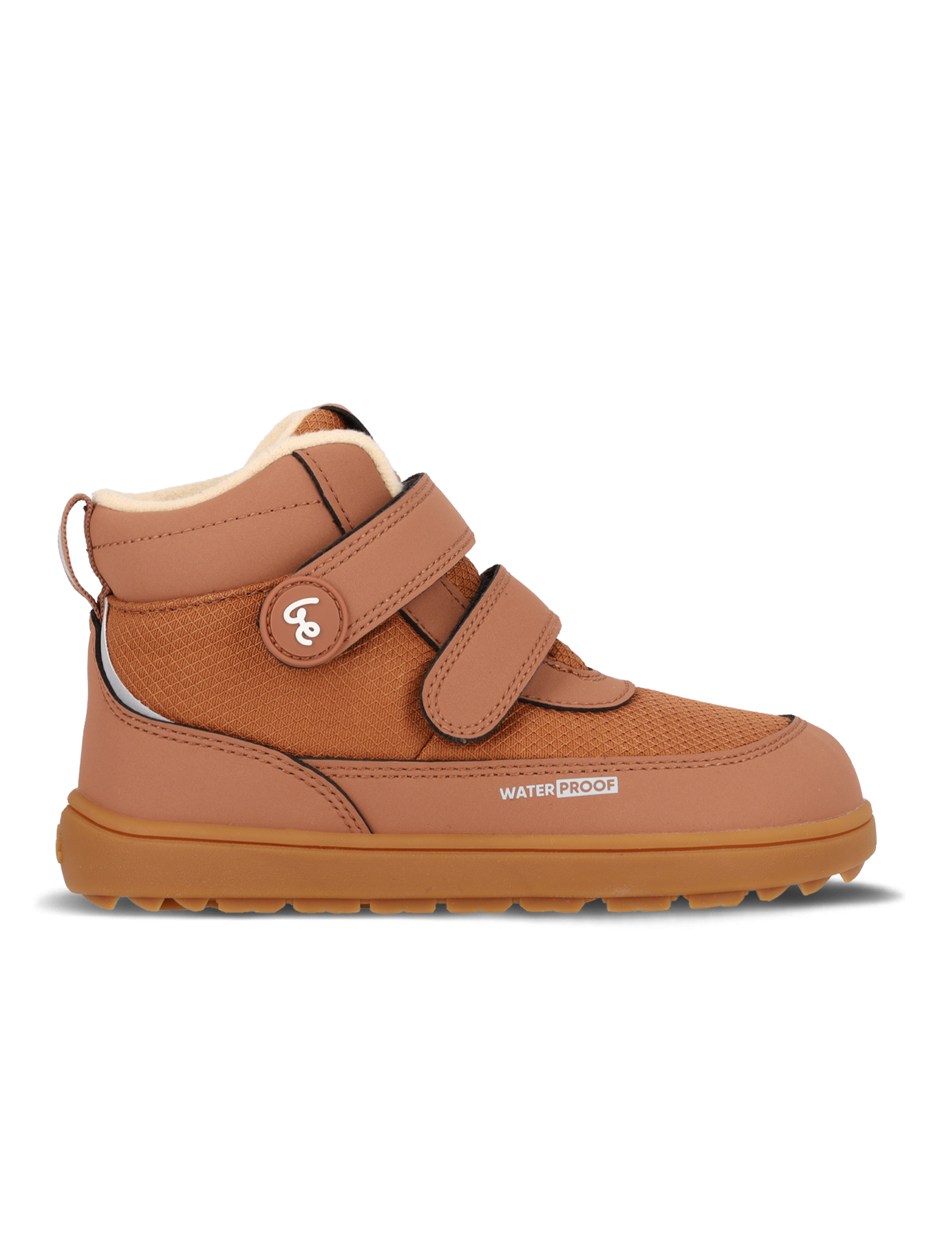 Dziecięce buty zimowe barefoot Be Lenka Zippu Kids - All Brown