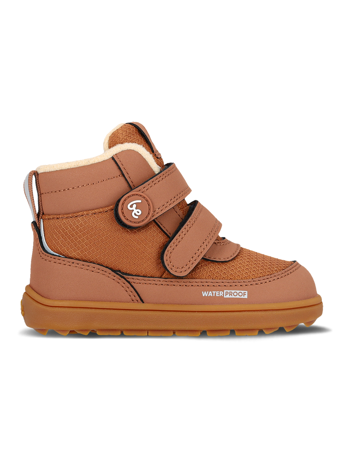 Dziecięce buty zimowe barefoot Be Lenka Zippu Preschool - All Brown